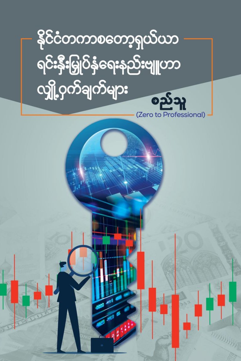 နိုင်ငံတကာစတော့ရှယ်ယာရင်းနှီးမြှပ်နှံရေးနည်းဗျူဟာလျှို့ဝှက်ချက်များ book cover